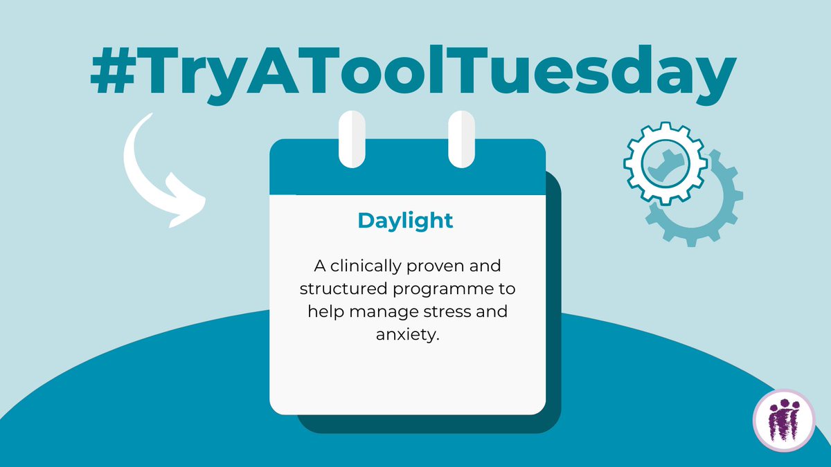 Welcome to #TryAToolTuesday. This week we highlight Daylight. #Trusted #Free #DigitalHealth A clinically proven and structured programme to help manage stress and anxiety. @daylight_app trydaylight.com/nhs