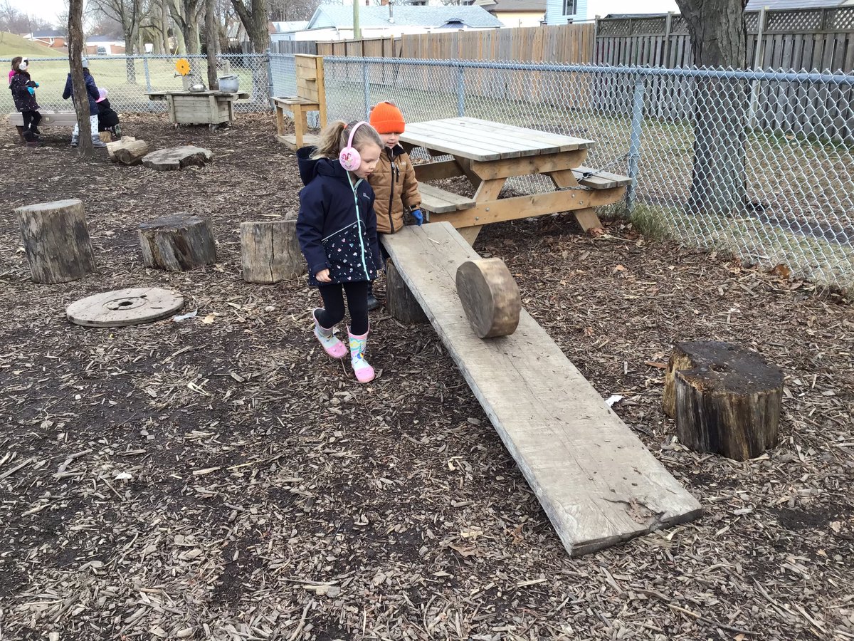 Ramp play looks a little different in the #OutdoorClassroom. 😊 #LetThemPlay!