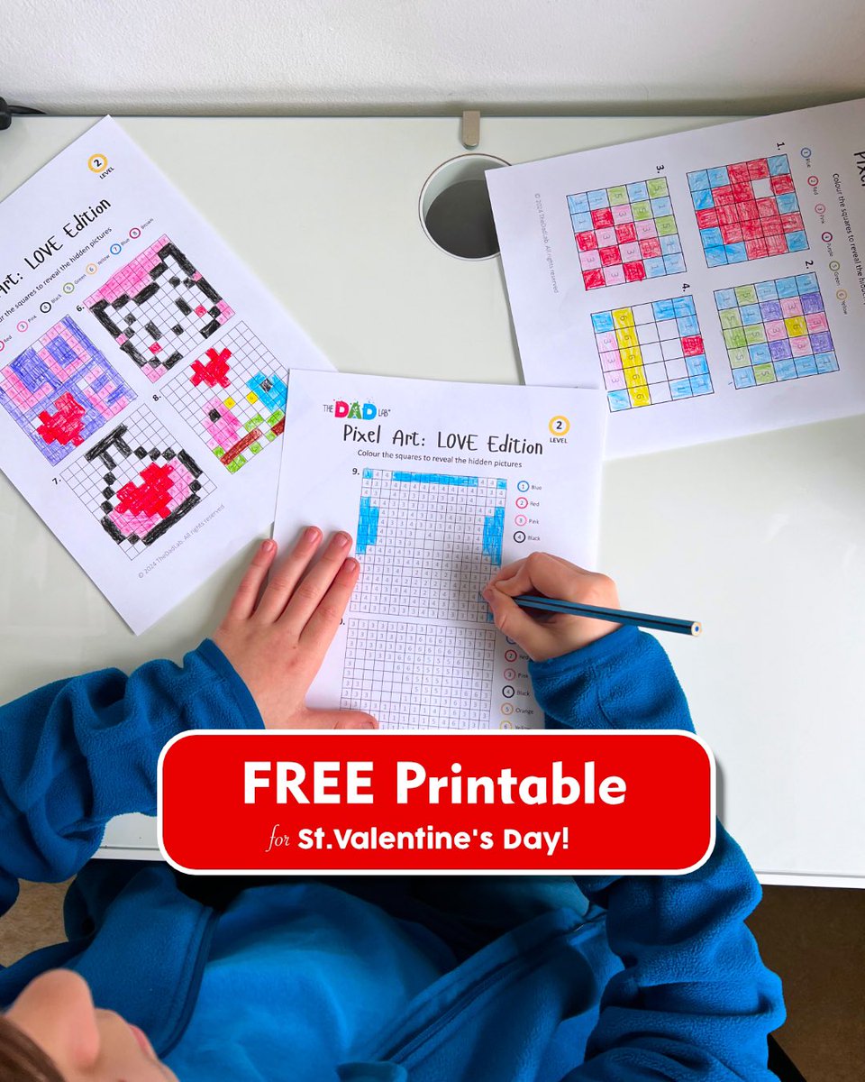 Get this FREE Valentine printable here joinbox.today/form/601f0199e… From our family to yours, let's spread the love and learning this Valentine's! #TheDadLab #ValentinesDay #FreePrintable #kidsactivities #playandlearn