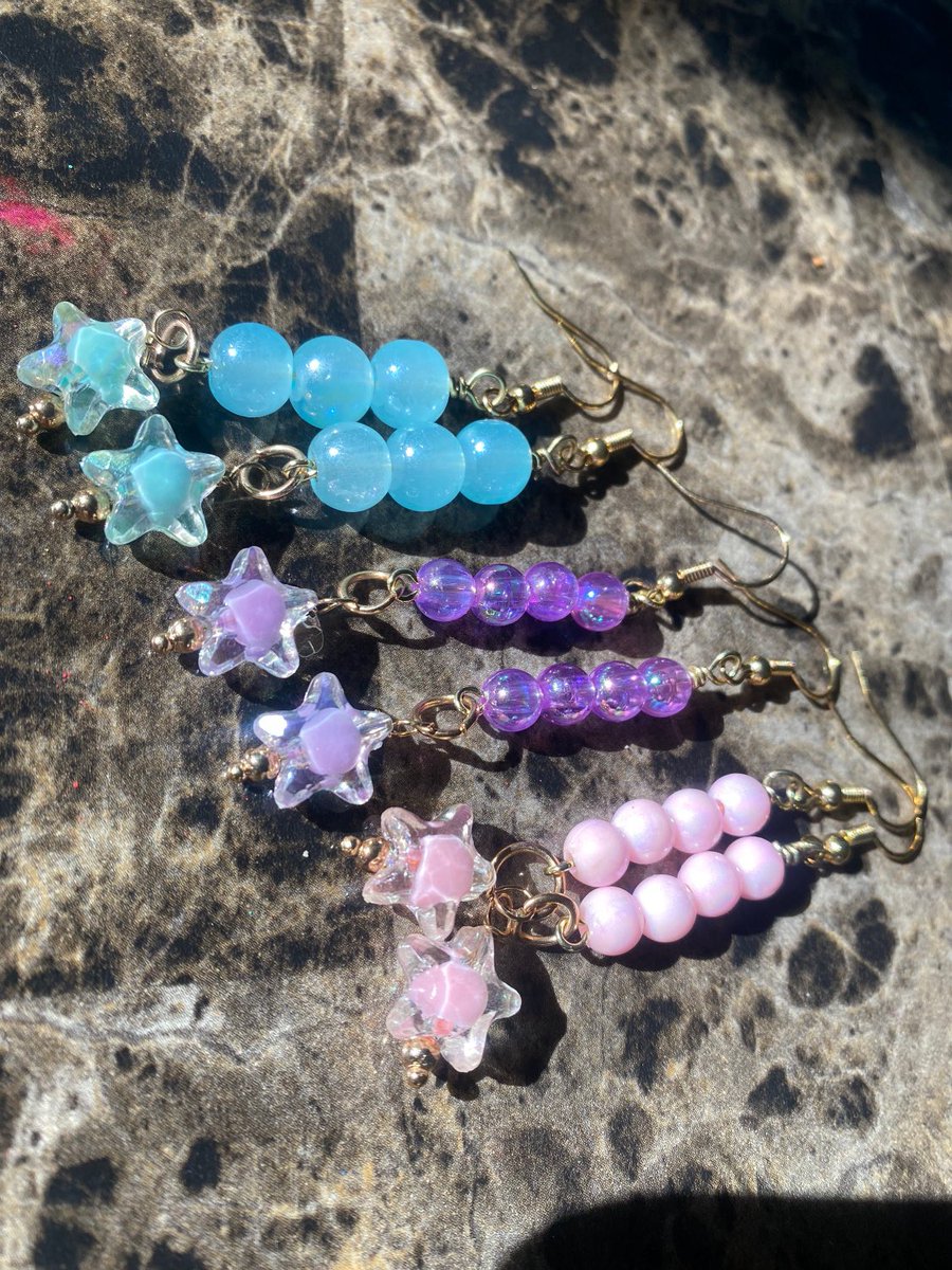millysjewels22's tweet photo. #etsy #etsyseller #etsyonX #earrings #stars #jewelry #handmade #supportblackbusiness #supportsmallbusiness #beadedjewelry #beads #kids #unisex #freeshipping #birthdays #gifts #madewithlove https://t.co/ovVErKZorh https://t.co/aas6uUBx28