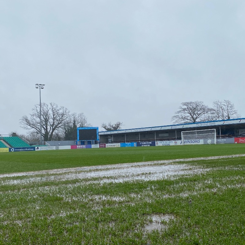 SolihullMoors's tweet photo. ❌ Tonight's scheduled Vanarama National League match against Kidderminster Harriers has been postponed due to a waterlogged pitch.

#SMFC