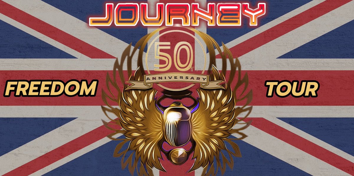 I can't wait for the highly anticipated <a href="/JourneyOfficial/">JOURNEY</a> UK tour, 11 years since their last visit 🇬🇧🤘

I created this to celebrate their return &amp; to welcome back
<a href="/NealSchonMusic/">NEAL SCHON MUSIC</a> 
<a href="/TheJonathanCain/">Jonathan Cain</a> 
<a href="/arnelpineda/">Arnel Pineda</a>
and <a href="/DeenTheDrummer/">Deen Castronovo</a> 

and to welcome
Jason Derlatka &amp;
Todd Jensen