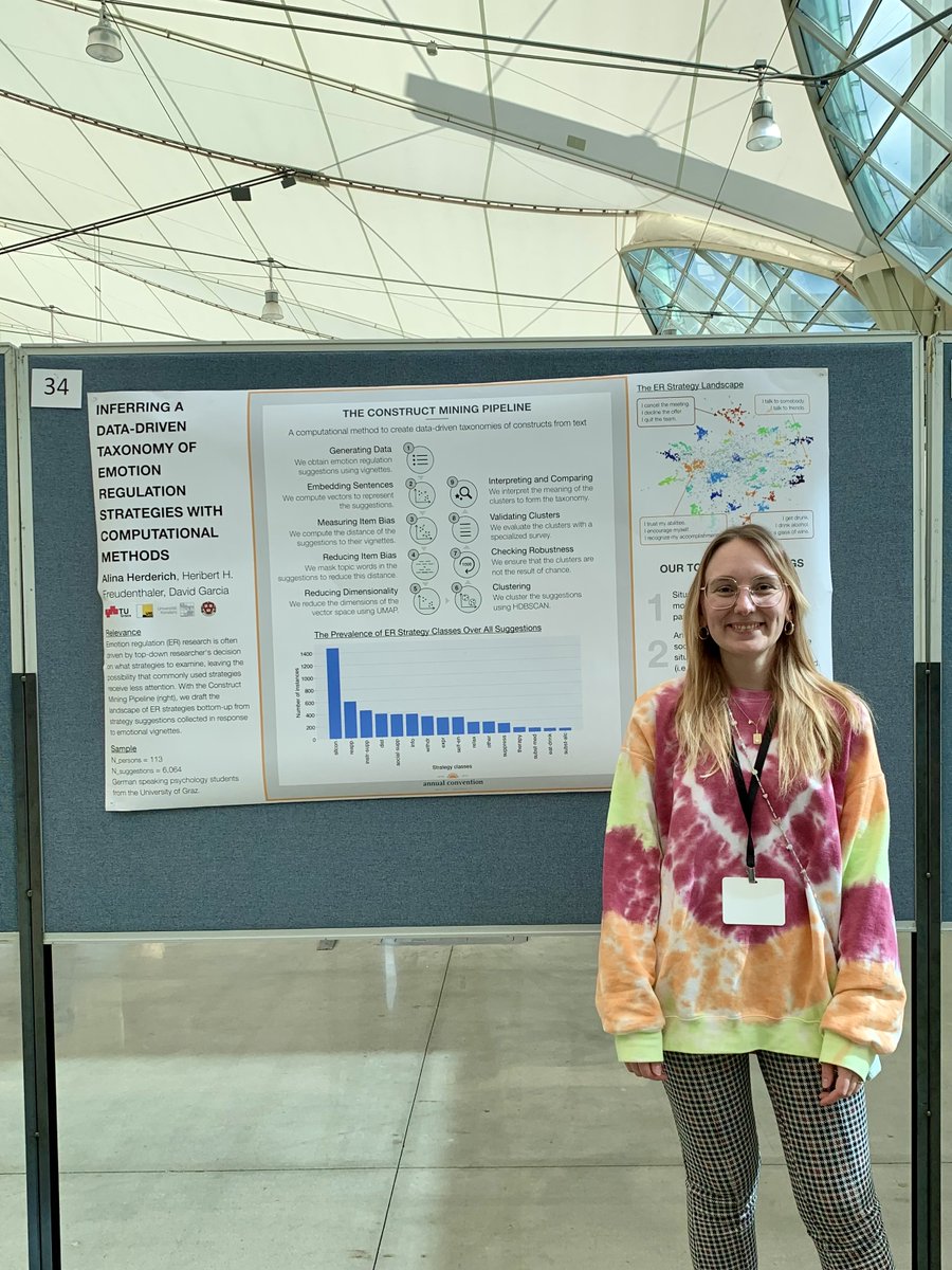 I presented at the conference of the Society for Personality and Social Psychology (SPSP), San Diego. Thanks everyone for your great interest! If you want to know more about constructing data-driven taxonomies using computational methods visit hai-lina.github.io. #SPSP2024