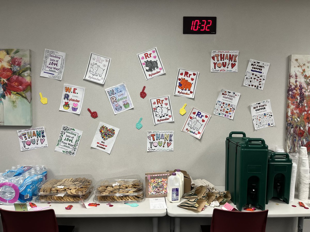 Thank you <a href="/WEinKaty/">🌟Wolfe Elementary</a> for showing RRE some love! The coffee and cookies were the perfect Monday morning pick me up! 
#katysisterschools