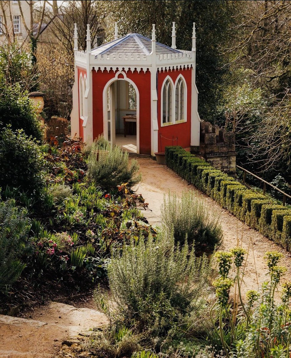 hidden valley in the west of the Cotswolds, Painswick Rococo Garden