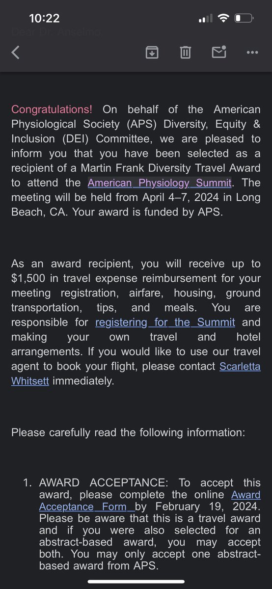 miguelfanselmo's tweet photo. Grateful to receive the @APSPhysiology Martin Frank Diversity Travel Award this year at APS 2024! 

Lots of good stuff happening this year I feel very blessed. Thank you to my amazing mentor @mlkross you are the best! https://t.co/V6KyONWBKs