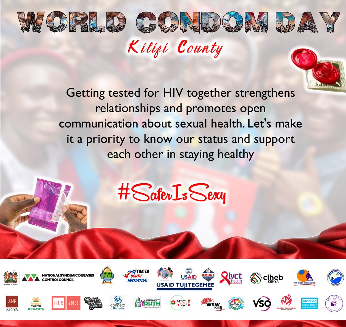 AngazaKilifi's tweet photo. #AGYW should be in a position to discuss on getting a HIV test with their partner in order to take a step in safe guarding their sexual health.
#HERVoiceFund #HERVoiceKilifi #SaferIsSexy #YplusAimingHigher https://t.co/9fBmhFhfRC