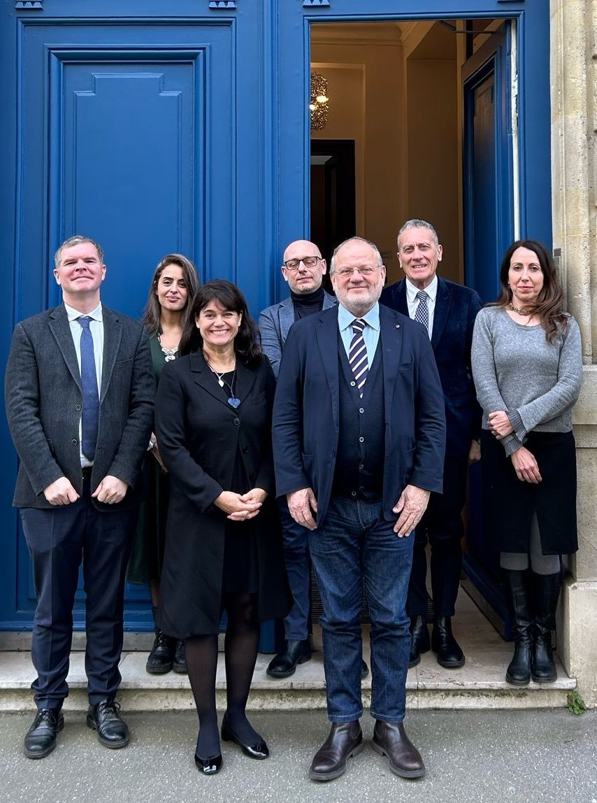 Working meeting today at CIHEAM with Ms Julia Nielson Deputy Director and M. Guillaume Gruère Acting Head of Division at #OECD Trade and Agriculture Directorate.
The two organizations have a common #history dating back to 1962! Date on which CIHEAM was created within the OECD