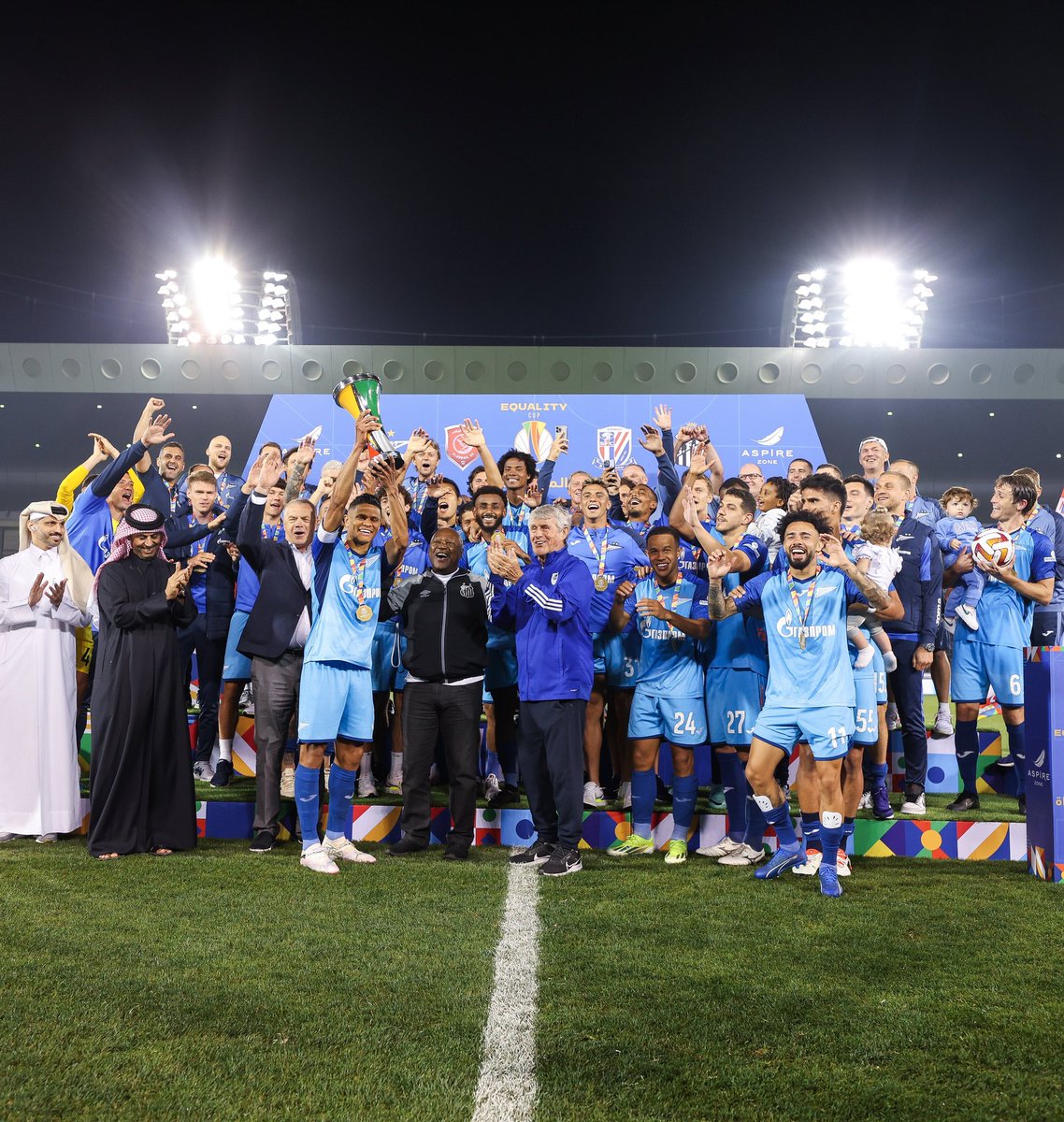 fczenit_en's tweet photo. We win the #EqualityCup! 🏆🇷🇺🇧🇷🇶🇦🇨🇳

Thank you to our hosts in Qatar and to Santos, Shanghai Shenhua and Al-Duhail for a great tournament 🤝 https://t.co/sZTuH4Hise