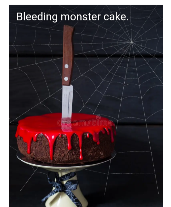 Who wants a Scary Valentine's Day Cake? 🙂