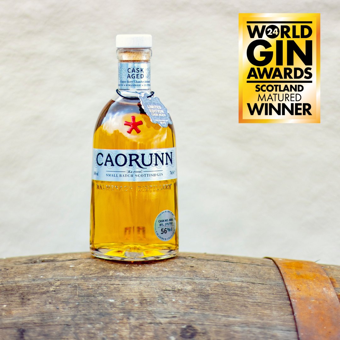 Small batch, big wins. 🥂 We’re delighted to announce that at the #WorldGinAwards we managed to bag a number of awards, plus category wins for Caorunn Cask Aged and Caorunn Raspberry. It doesn't take a Gin Genius to drink responsibly. #GinGenius #WorldGinAwards #Caorunn