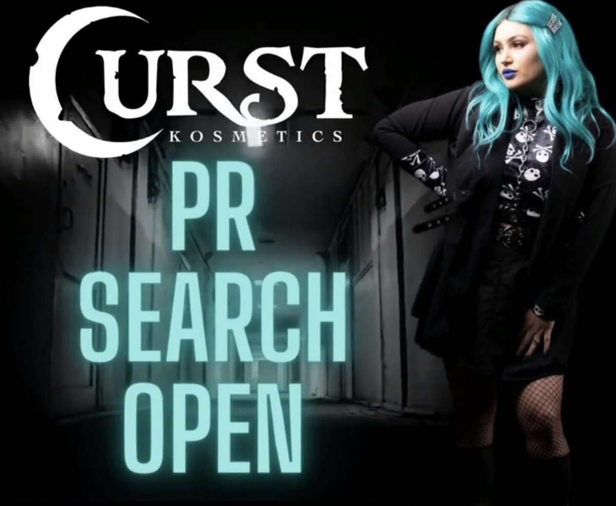 Ghoulfriends🧟‍♀️🧟‍♂️
We have started our PR SEARCH where we pick FIVE lucky winners to send magical CurstKosmetics too! Go follow us on instagram to learn more on how to apply✨