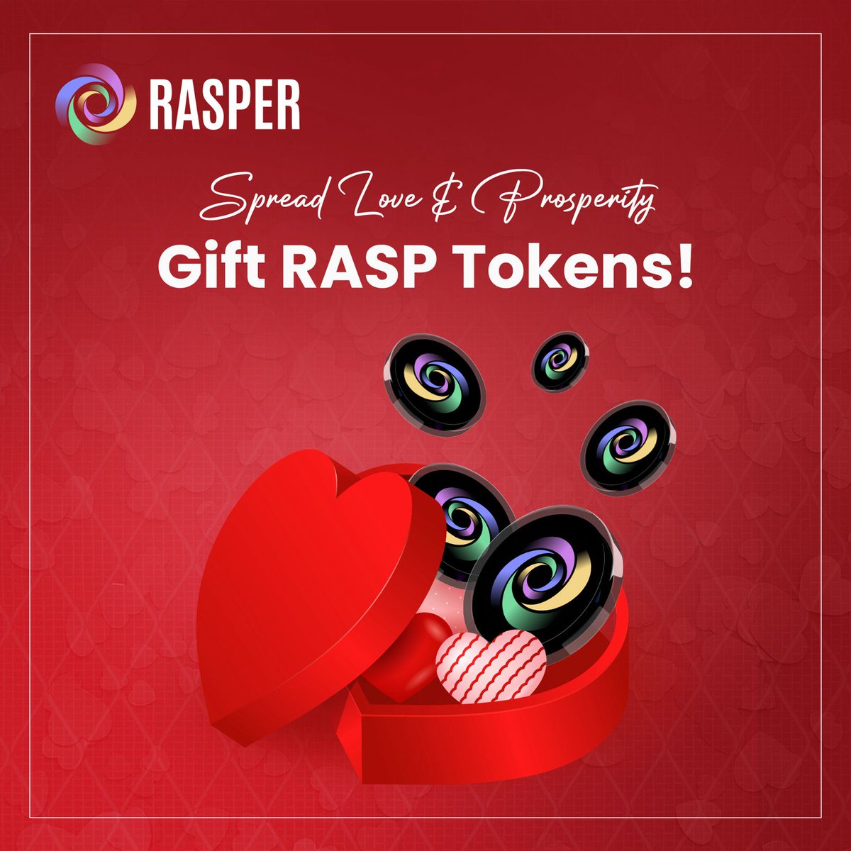 💖 This Valentine's Day, gift RASP tokens for love and prosperity! 🎁💰

With secure transactions, AI insights, and staking benefits, it's the perfect present! 💑

Buy now:: vindax.com/exchange-base.… 
#ValentinesDay #RASPGift