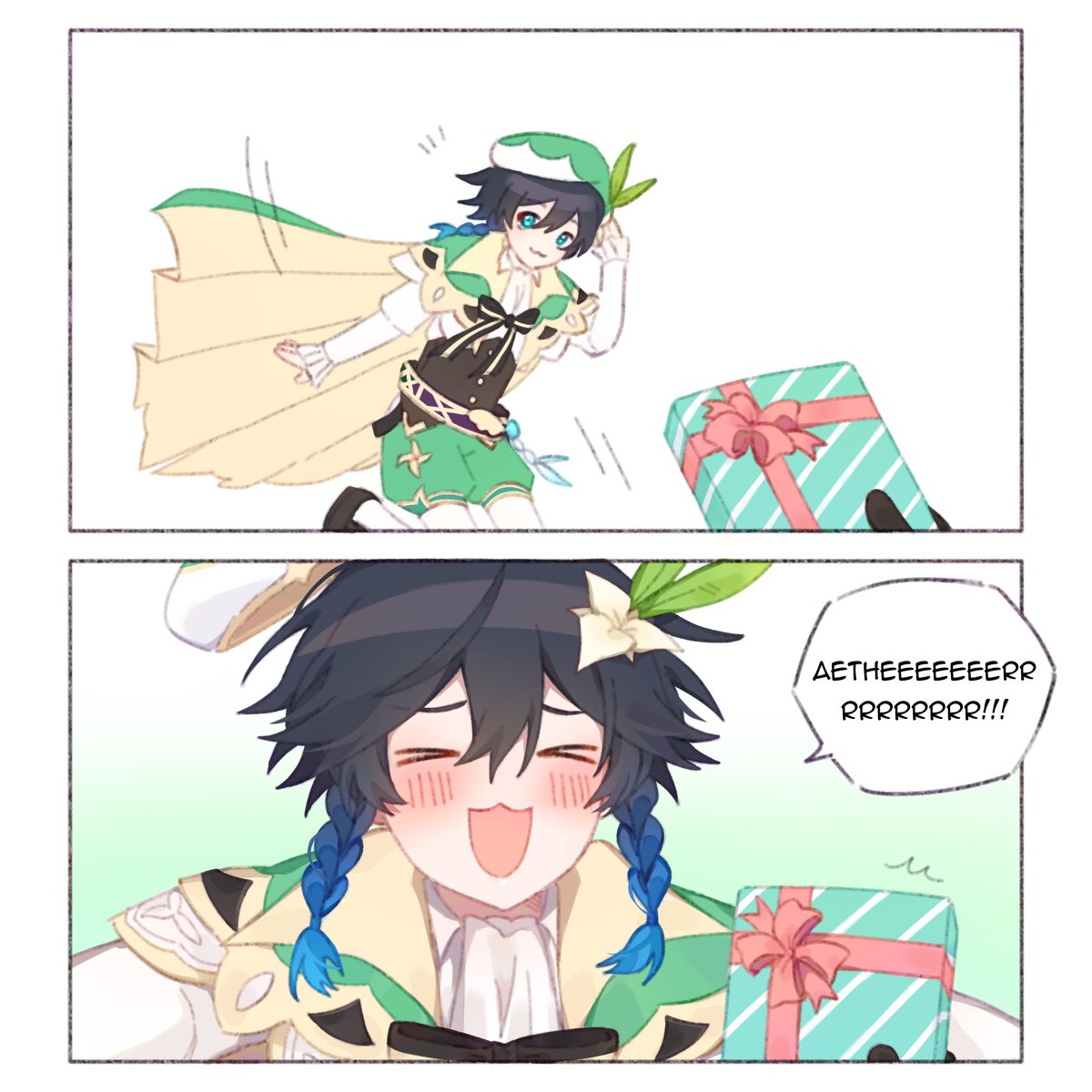 Giving chocolates (1/2)
#GenshinImpact