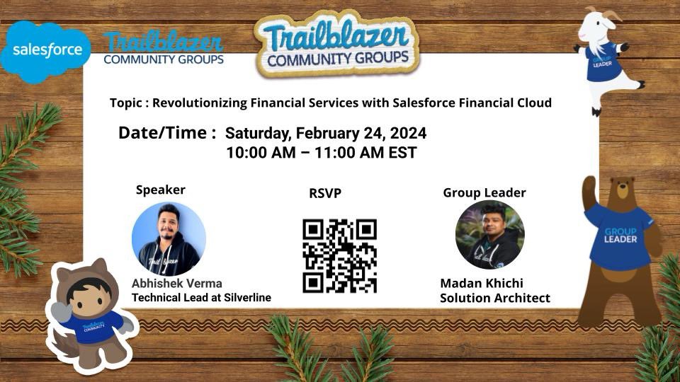 sf_abhishek's tweet image. I am speaking at @salesforce architect group Toronto 

On 24TH FEB 
#Trailblazercommunity @trailhead #givebacktocommunity