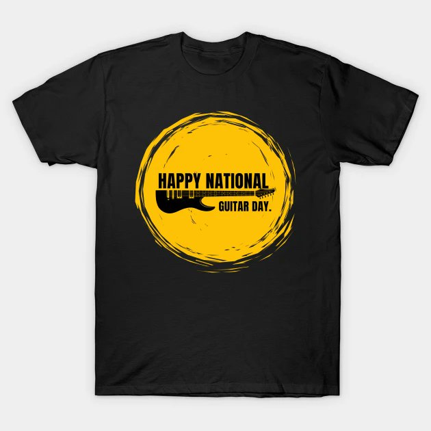 DojaDesigner's tweet image. Check out this awesome 'national guitar day' design on @TeePublic! tee.pub/lic/updGxLuRD9I