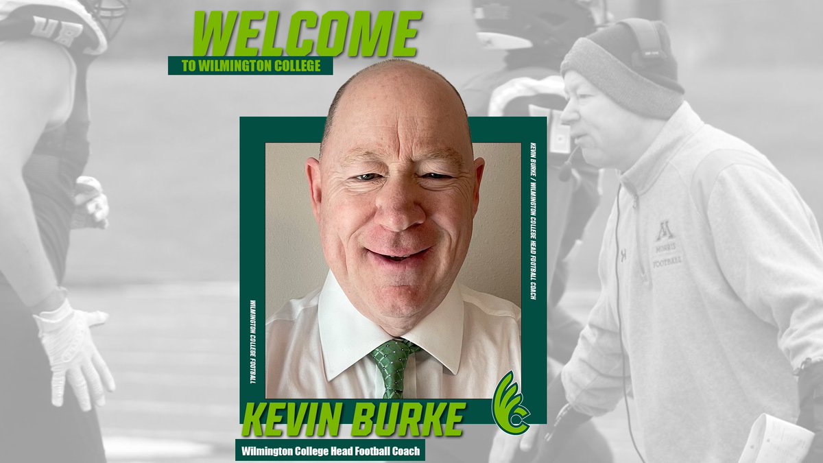 DubCQuakers's tweet photo. Let's welcome the Quakers new head football coach, Kevin Burke! @DubC_Football #QuakersFB #WeAreDubC #experiencewilmingtoncollege https://t.co/NUQB9lk4qV
