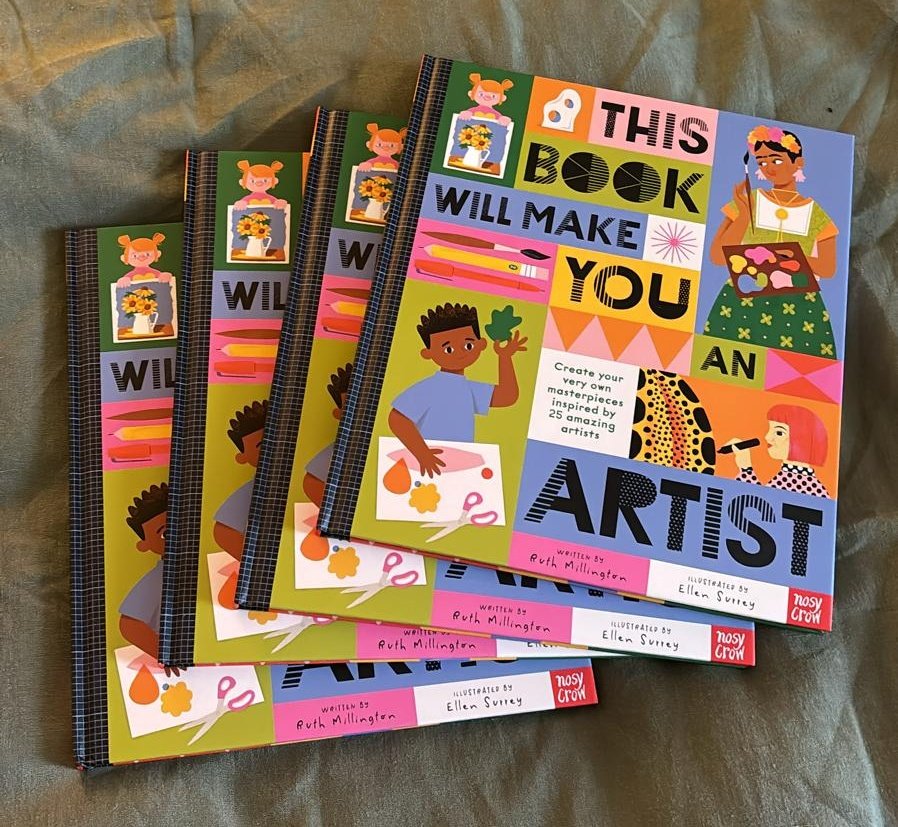 This 'Book Will Make You An Artist' is climbing up the charts! 🧡✨️