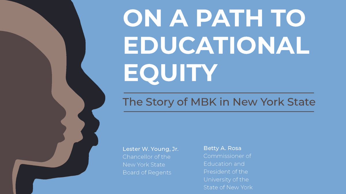 The Board of Regents and NYSED are proud to announce the publication of “On a Path to Educational Equity: The Story of MBK in New York State.” The booklet documents the development of #NYSMBK in New York State. bit.ly/4bAKqUq @NYSMBK
