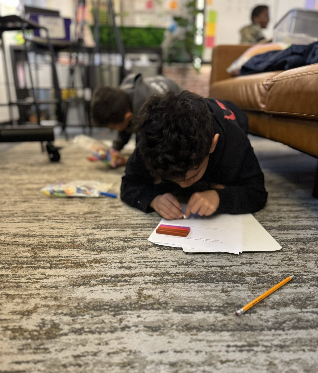 Barrett_Duncan_'s tweet photo. Using Cuisenaire rods to investigate equivalent fractions! @NCTM’s ARCs (Activities with Rigor and Coherence) lessons were excellent for establishing a strong understanding of fractional equivalency! Way to go, Mathematicians! #AndersonEagles #WeAreLufkin https://t.co/XtPcE24Cg3