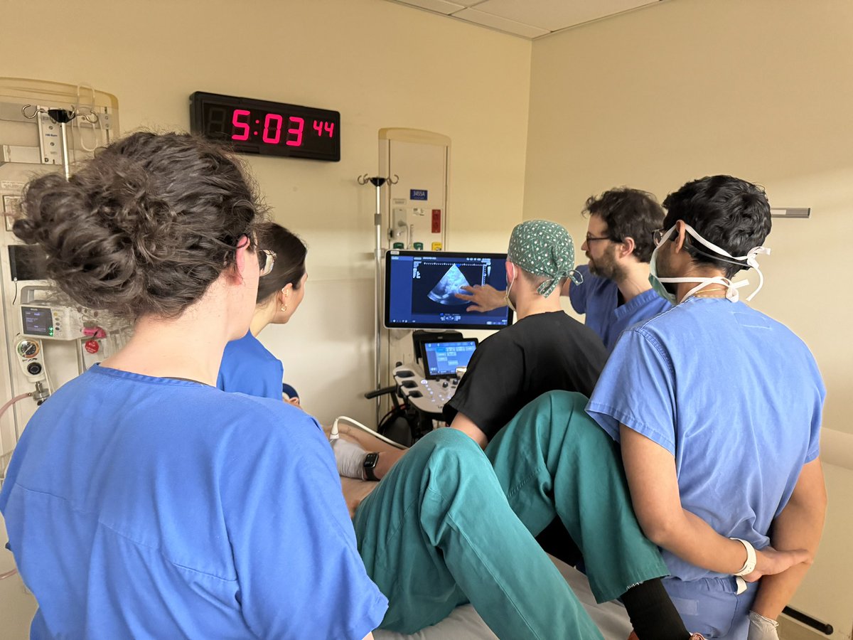 AmandaKumarMD's tweet image. Leading up to Valentine’s Day ❤️, our #DukeRAP fellows can cure your ailing heart. So fortunate to be able to learn POCUS from @thefyuriy, brilliant @Duke_Anesthesia intensivist and editor for the @ASALifeline editorial board on POCUS!