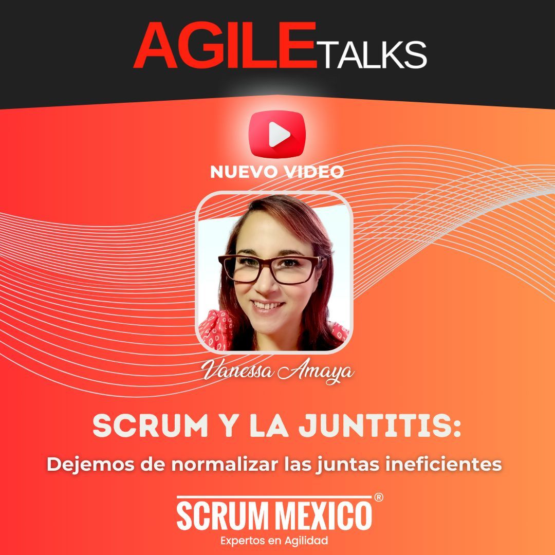 vanessa_amaya's tweet image. Si se perdieron la sesión de Comunidad #AgileTalks de la semana pasada sobre &quot;Scrum y la Juntitis: dejemos de normalizar las juntas ineficientes&quot;, ya está disponible en el canal de youtube de @scrummexico 
buff.ly/3HZqpJN