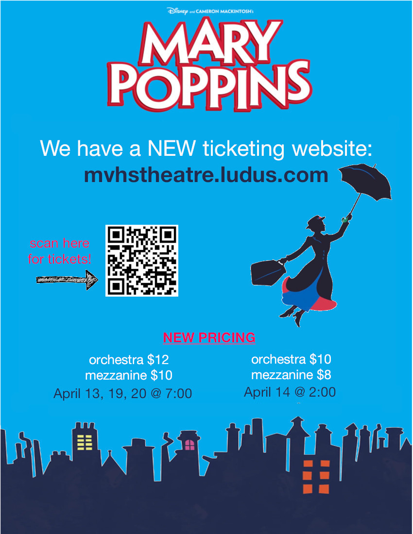 MVHStheatre's tweet image. On sale now!  🪁 ☂️