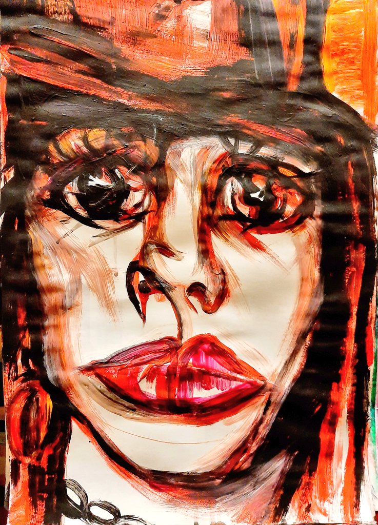 Linda ☆ Perry 
#lindaperry #art #artwork #artist #painting #artistic #ArtistOnTwitter #acrylicpainting #acryl #portrait #portraitart #portraitpainted