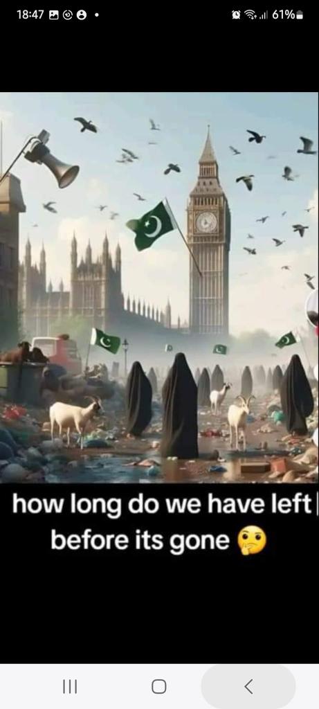 It won't be too long now until #ShariaLaw is the #LawOfTheLand in the #UK ☪️🛐 Pakistan 🇵🇰 Syria 🇸🇾 Afghanistan 🇦🇫 Iraq 🇮🇶 Saudi Arabia 🇸🇦 all the shitholes of the day send their #Paedophiles here for to let the #SexualDeviants run wild