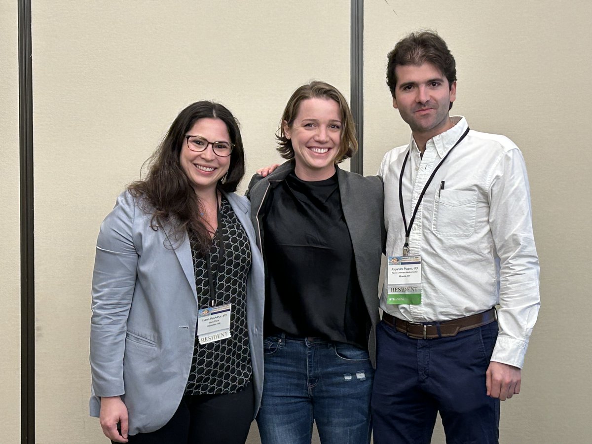 Congrats to our Oral Abstract Finalists at the Vascular Forum! @TaleenMacarthur finished in FIRST place! Followed by Alley Ronaldi and @PizanoUmana #Strandness2024 #vascular