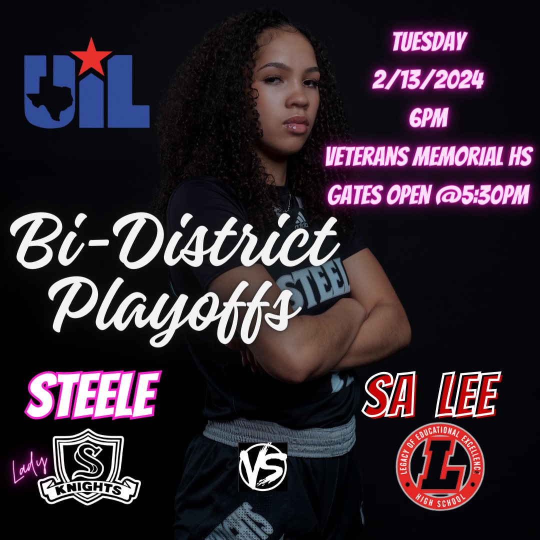 Hunting Season!!!!
Lady Knights 1st Round of UIL Playoffs!!

#🦁Mentality    #SavageMindset
#JustUS

🎟️: judsonisd.hometownticketing.com/embed/event/13…