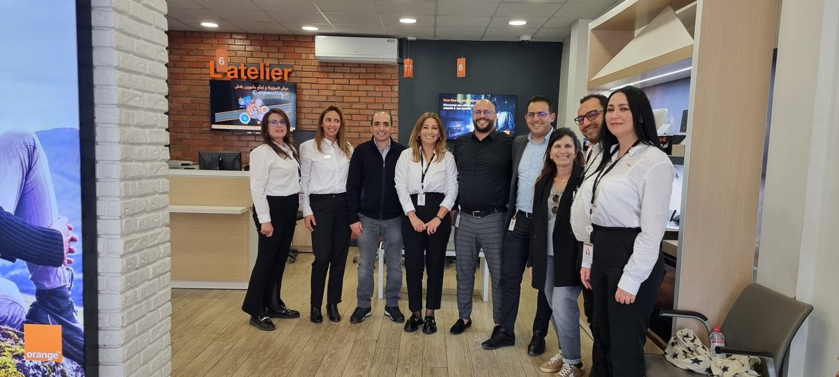 Mireille HELOU (@helou_mireille) on Twitter photo Merci pour cette journée terrain avec les équipes <a href="/OrangeTN/">Orange Tunisie</a> au top : collaboration, transversalité, anticipation, just in time, power on, au service des clients <a href="/millet_thierry/">Thierry Millet</a> <a href="/adel_akrout/">Adel Akrout</a> <a href="/MBenKheder/">Mourad Ben Kheder</a>
<a href="/amelabdelkafiZ/">Amel Abdelkafi Zebidi</a>
<a href="/FaizaFourati/">faiza fourati</a> <a href="/HaithamAmara/">Haitham Amara</a> Merci pour cette journée terrain avec les équipes <a href="/OrangeTN/">Orange Tunisie</a> au top : collaboration, transversalité, anticipation, just in time, power on, au service des clients <a href="/millet_thierry/">Thierry Millet</a> <a href="/adel_akrout/">Adel Akrout</a> <a href="/MBenKheder/">Mourad Ben Kheder</a>
<a href="/amelabdelkafiZ/">Amel Abdelkafi Zebidi</a>
<a href="/FaizaFourati/">faiza fourati</a> <a href="/HaithamAmara/">Haitham Amara</a>
