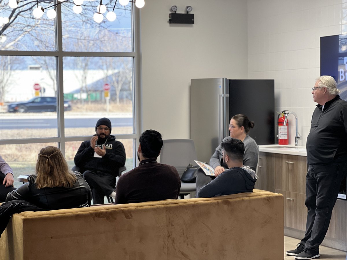 My_Chamber's tweet photo. Thanks to the new Members who attended our Chamber Exchange event today. We welcomed the opportunity to connect and learn more about you and your business, and how the Chamber can assist. #MemberBenefits#community #businesses #ChamberPower #cbridge #waterlooregion https://t.co/mAvMhyXVRc