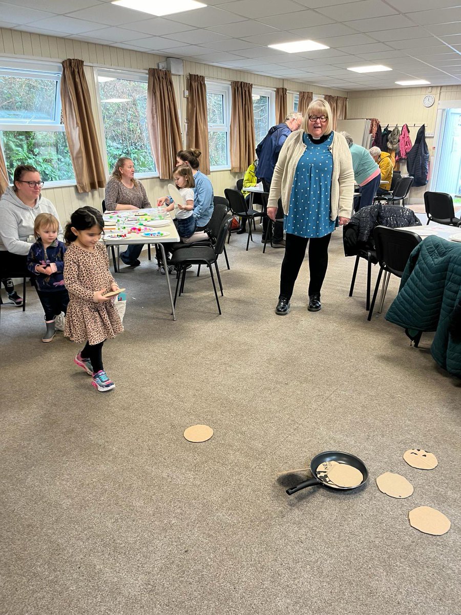 bradleyscott31's tweet photo. We had a fantastic time at our pancake party this morning! Lots of craft, fun, games and of course pancakes! @CofEDevon https://t.co/tcS2H7kNjb