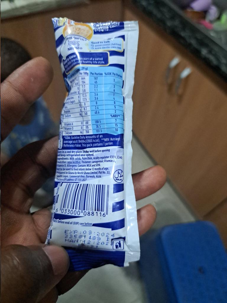 #nestleghana. A milk of yours meant to expire November is already turned paste. #FDAGhana  are we safe?