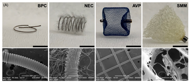 Shreya Raghavan (@labraghavan) on Twitter photo First paper of 2024 🚨: Macrophages coordinate  healing in aneurysms through VEGF! Four  commercial devices were tested - and they look different when you get up close and personal 👀 We asked: how does this change immune healing in aneurysms? 
Paper: t.ly/WKDPU First paper of 2024 🚨: Macrophages coordinate  healing in aneurysms through VEGF! Four  commercial devices were tested - and they look different when you get up close and personal 👀 We asked: how does this change immune healing in aneurysms? 
Paper: t.ly/WKDPU