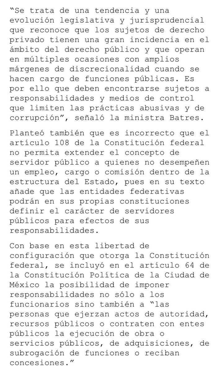 Lenia Batres tweet media