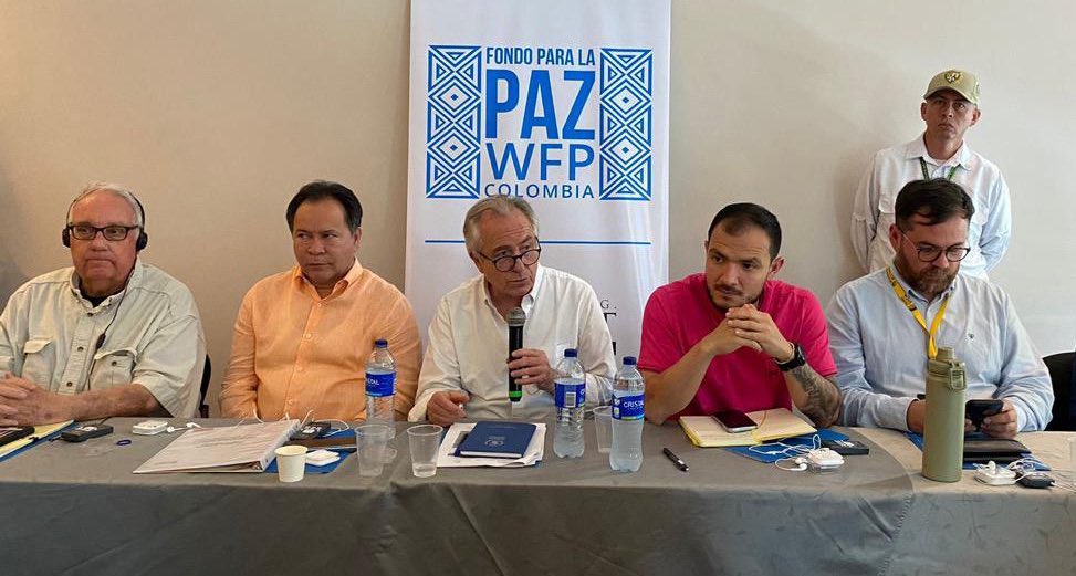 Today we launched the WFP Peace Fund for Colombia, an important community-centred initiative supported by the Howard Buffett Foundation that will contribute to building peace, social cohesion and food security in priority territories engaged in peace efforts.