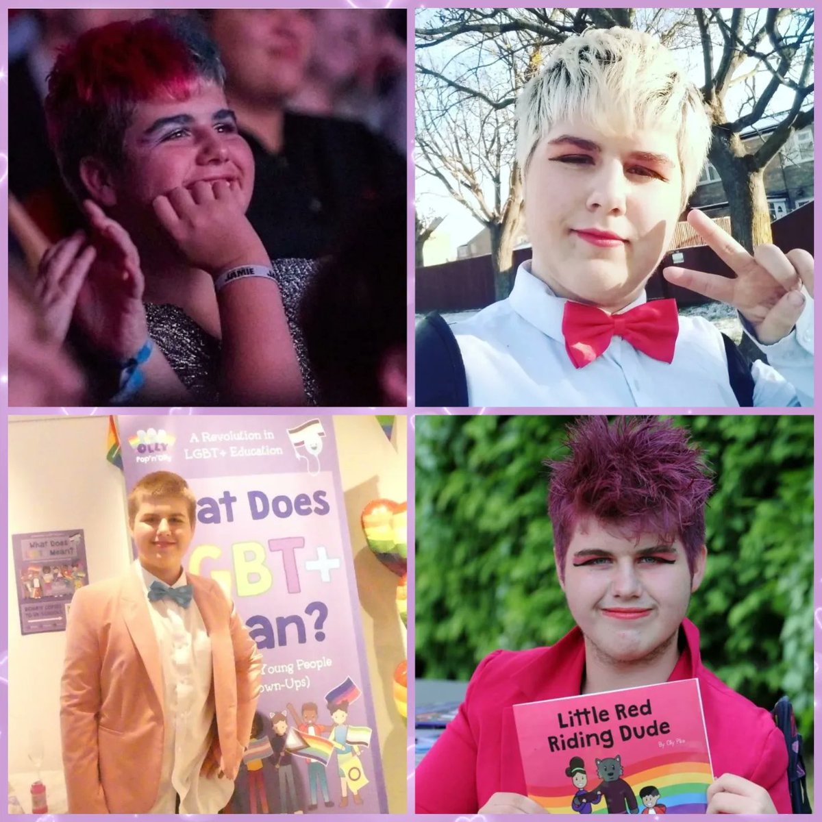 KristalDestiny_'s tweet photo. This memory from 2020 always makes me happy. Now I am older I see it as putting myself out there &amp; being visible to show other kids that it is ok to be who they are &amp; be who they need to be. My style has changed but my mission hasn't. Be who I am, proudly &amp; unapologetically. 💖💋 https://t.co/qyftS0EF8D