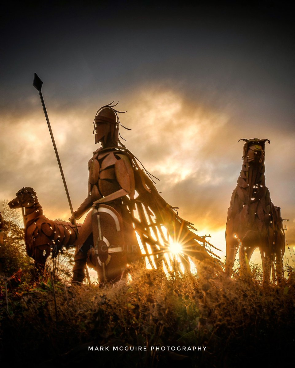 Fionn mac Cumhaill, Bran agus Sceólang..
.
.
The Curragh of Kildare.