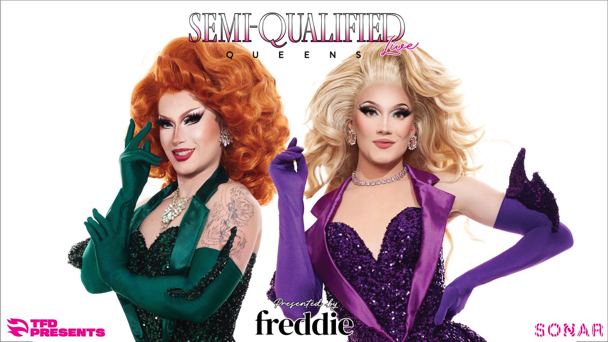 Adelaide Hall (@adelaidehallto) on Twitter photo The queens themselves @JuiceBoxxQueen and <a href="/synthia_kiss/">Synthia Kiss</a> are bringing their podcast <a href="/SQQPod/">SemiQualifiedQueensPod</a> to our stage on March 22nd 👑 Join them for an evening of dancing, singing, and of course, hot tea!
🎟️ Tickets on sale now: bit.ly/3SYFt0H The queens themselves @JuiceBoxxQueen and <a href="/synthia_kiss/">Synthia Kiss</a> are bringing their podcast <a href="/SQQPod/">SemiQualifiedQueensPod</a> to our stage on March 22nd 👑 Join them for an evening of dancing, singing, and of course, hot tea!
🎟️ Tickets on sale now: bit.ly/3SYFt0H