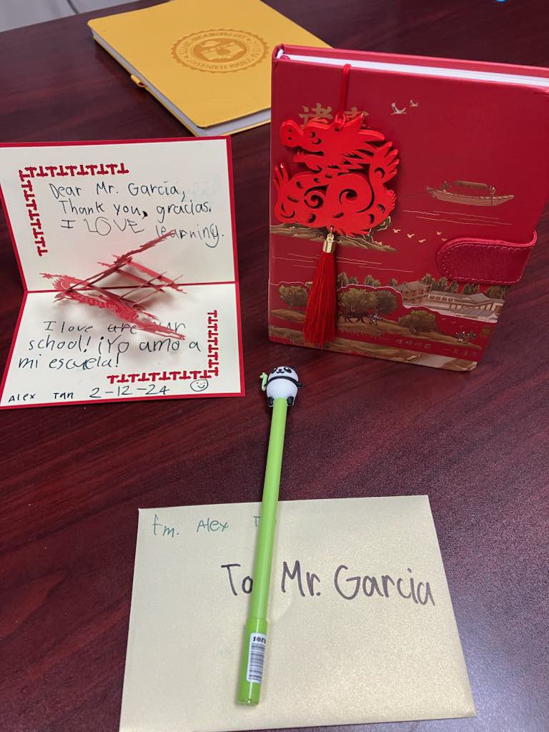 <a href="/SAISDTwain/">Twain Academy, SAISD</a> second graders from China thanking the staff for the Asian New Year celebration last week. Research suggests that acknowledging and valuing cultures fosters a sense of belonging, promotes cultural diversity and inclusion, enhances academic achievement. <a href="/DrJaimeAquino/">Jaime Aquino</a>