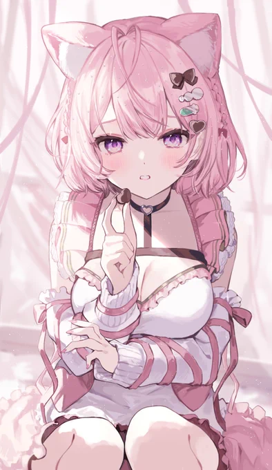 「助手くん、受け取ってくれる…?」#こよりすけっち #バレンタイン 
