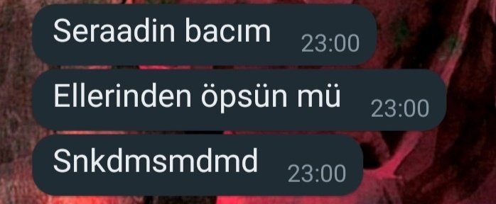 Bi Seraadin olmadığım kalmıştı 😂😂