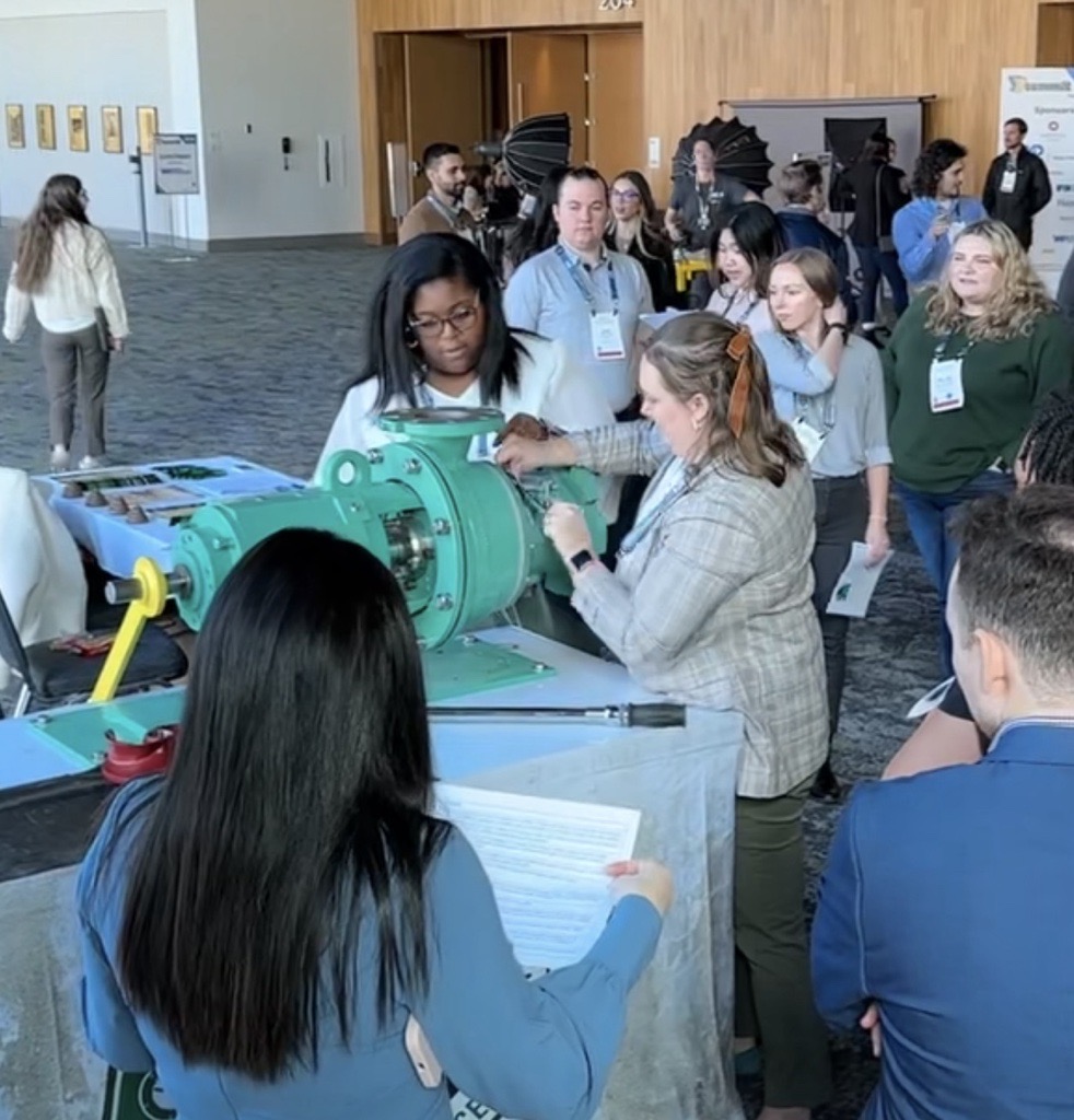 WEForg's tweet image. Learning. Connecting. Collaborating. And a mini #opschallenge today at the WEF/AWWA YP Summit! #waterYPSummit