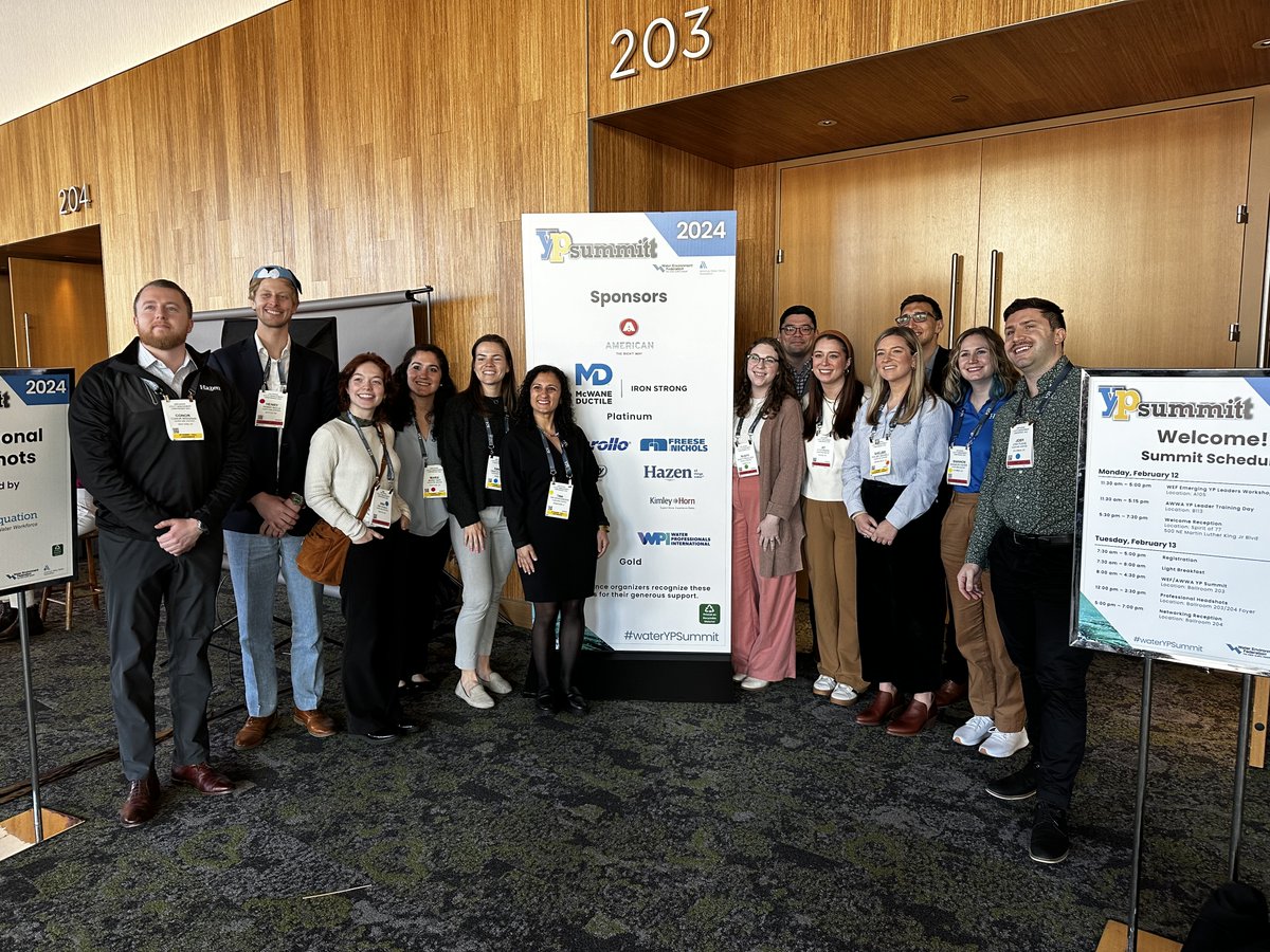 WEForg's tweet image. Learning. Connecting. Collaborating. And a mini #opschallenge today at the WEF/AWWA YP Summit! #waterYPSummit