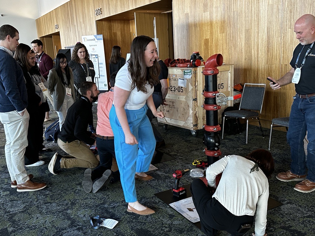 WEForg's tweet image. Learning. Connecting. Collaborating. And a mini #opschallenge today at the WEF/AWWA YP Summit! #waterYPSummit