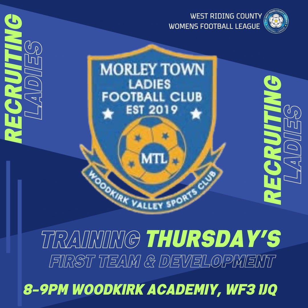Morley Town Ladies FC (@morleytownlfc) on Twitter photo 