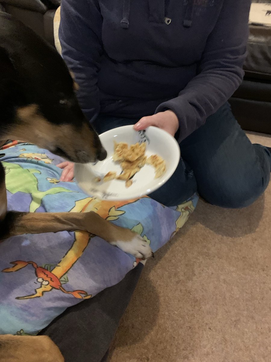 Well, lots of pancakes were going spare so shame to not help out.