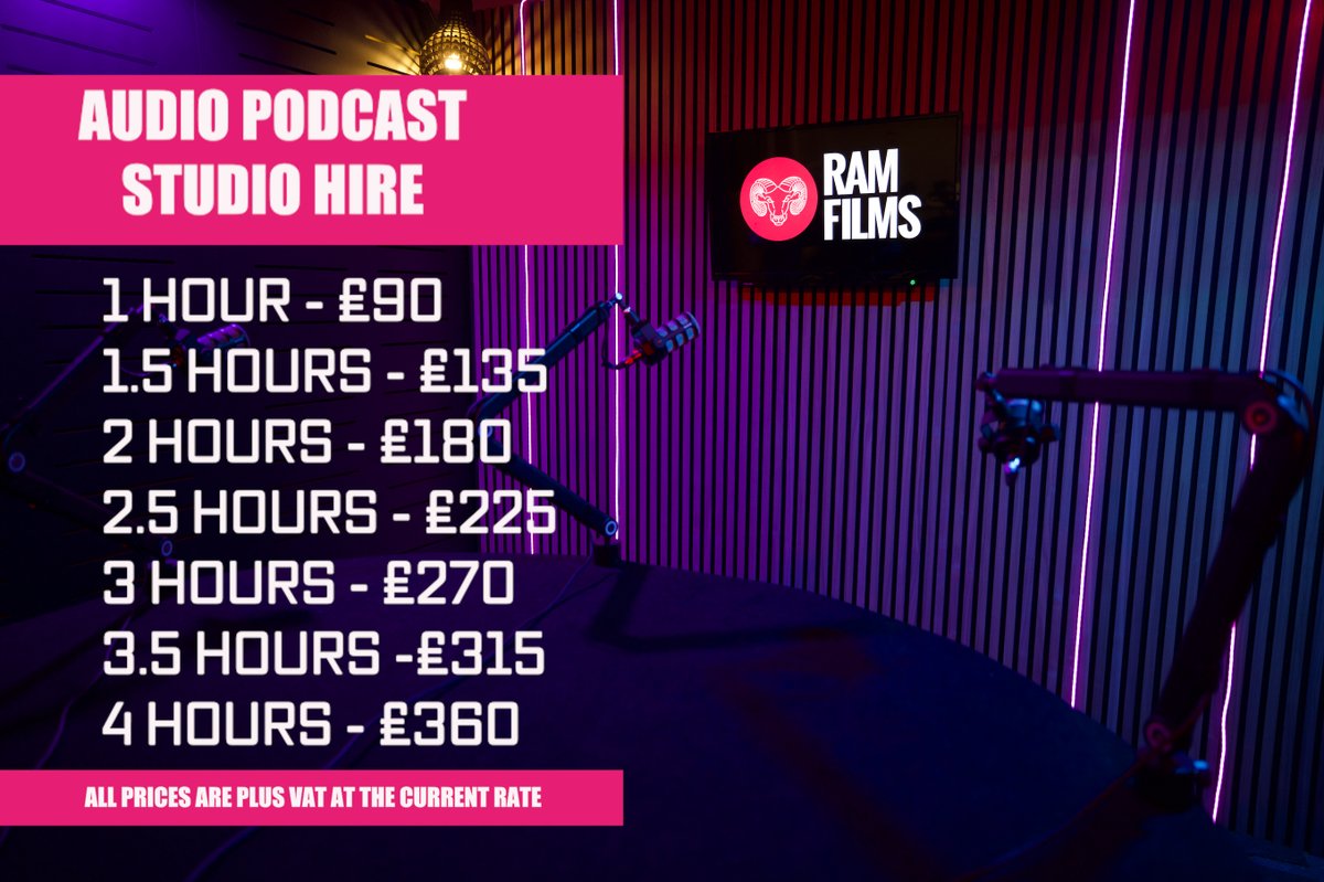 📽🎙Audio Podcast Studio Hire in Leeds from £90 + VAT Contact us at lnkd.in/d-_GHduD for further details or to secure a booking. #podcast #podcasting #podcasts #podcaster #podcastersofinstagram #podcastersunite #videoproduction #videomarketing #marketing #socialmedia